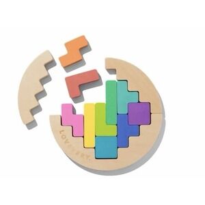 Lovevery Wooden Wobble Puzzle Montessori STEM Problem Solver Kit